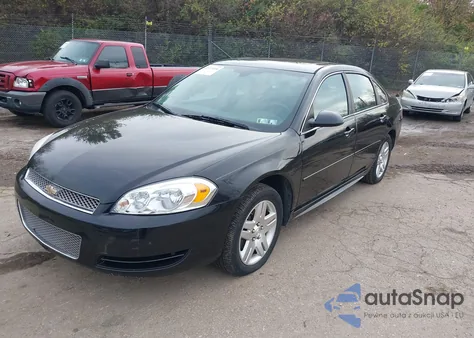 2012 Chevrolet Impala Lt z USA, uszkodzony, nr VIN 2G1WG5E39C1258735